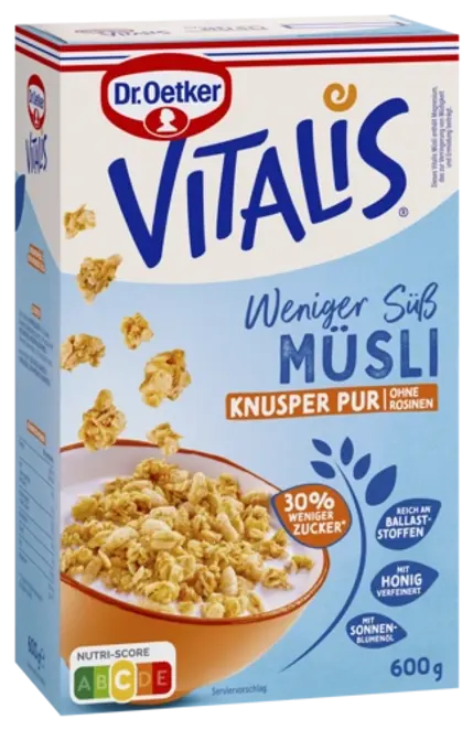 Dr. Oetker ﾋﾞﾀﾘｽ ﾐｭｰｽﾞﾘ・ﾚｽｽｲｰﾄﾋﾟｭｱ