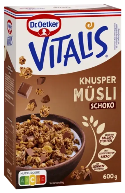 Dr. Oetker ﾋﾞﾀﾘｽ ﾐｭｰｽﾞﾘ・ﾁｮｺﾚｰﾄｸﾇｽﾊﾟｰ